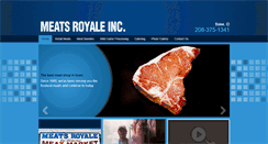 Desktop Screenshot of meatsroyaleidaho.com
